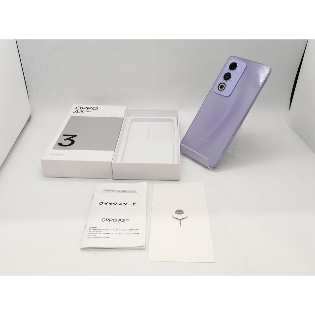 中古】Oppo ymobile 【SIMフリー】 OPPO A3 5G 4GB 128GB パープル