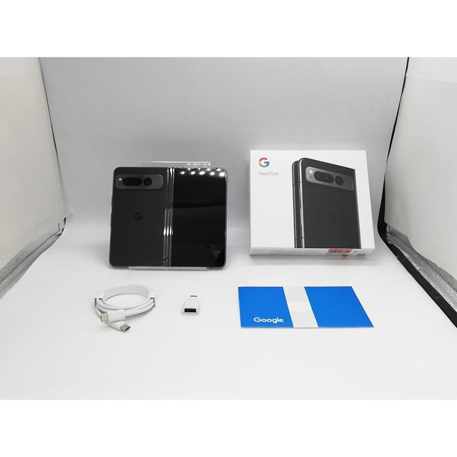 【中古】Google docomo 【SIMフリー】 Pixel Fold オブシディアン 12GB 256GB G0B96【福岡天神】保証期間１ヶ月【ランクA】の画像