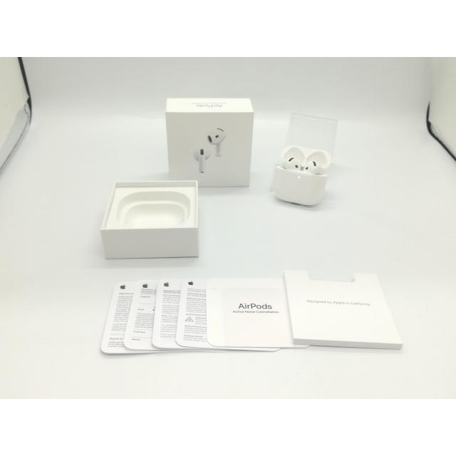 中古】Apple AirPods 4 アクティブノイズキャンセリング搭載モデル