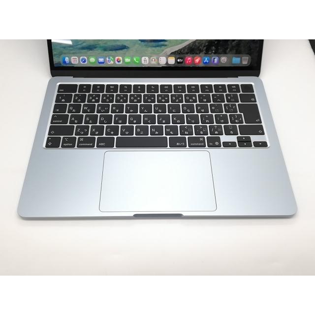 【中古】Apple MacBook Air 13インチ M5(CPU:10C/GPU:8C) 16GB/512GB スカイブルー MDHH4J/A (13インチ,M5)【福岡天神】保証期間１ヶ月【ランクA】の画像