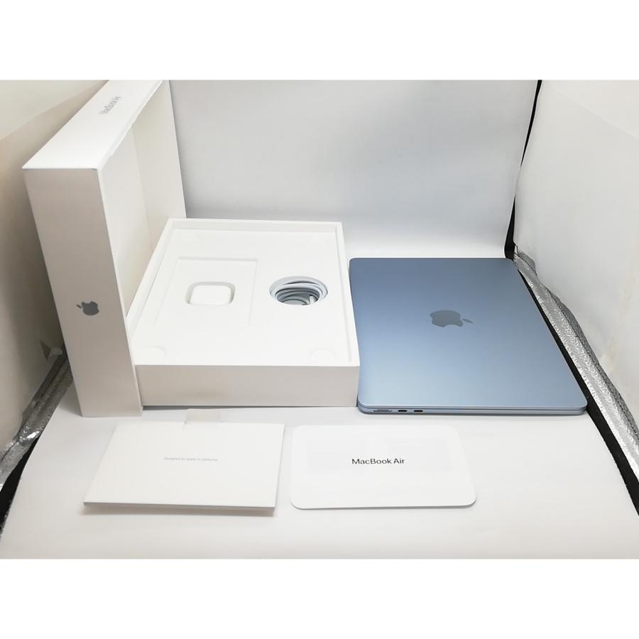【中古】Apple MacBook Air 13インチ M5(CPU:10C/GPU:8C) 16GB/512GB スカイブルー MDHH4J/A (13インチ,M5)【福岡天神】保証期間１ヶ月【ランクA】の画像