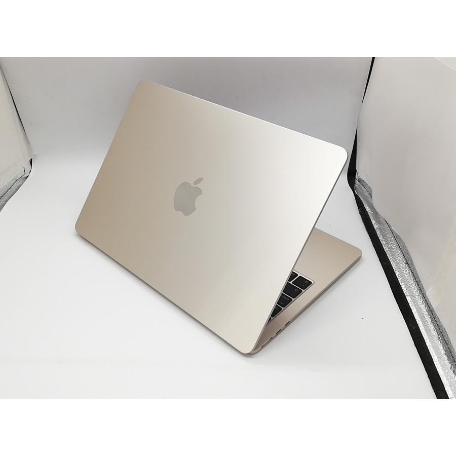 【中古】Apple MacBook Air 13インチ  M2(CPU:8C/GPU:8C) 8GB/256GB スターライト MLY13J/A (M2,2022)【福岡天神】保証期間１ヶ月【ランクB】の画像