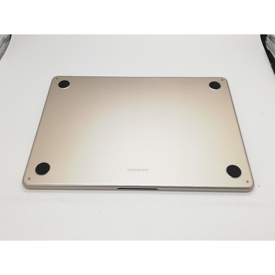 【中古】Apple MacBook Air 13インチ  M2(CPU:8C/GPU:8C) 8GB/256GB スターライト MLY13J/A (M2,2022)【福岡天神】保証期間１ヶ月【ランクB】の画像