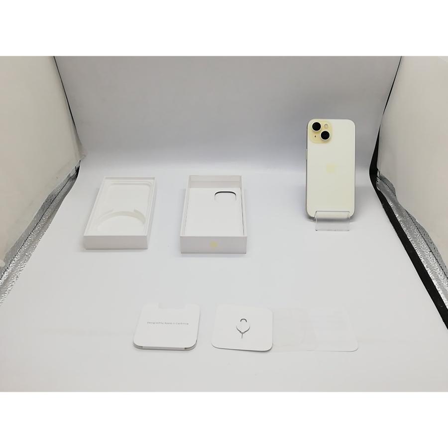 【中古】Apple 国内版 【SIMフリー】 iPhone 15 128GB イエロー MTMK3J/A【鹿児島中町】保証期間１ヶ月【ランクB】の画像