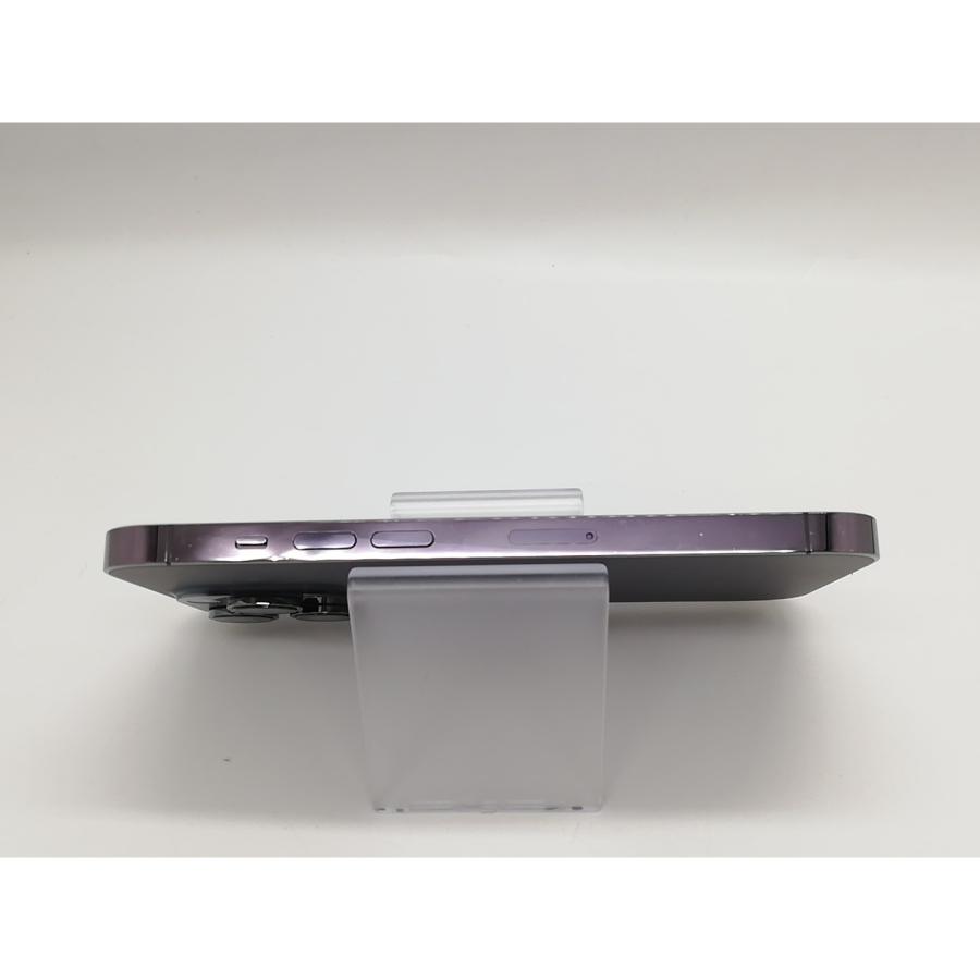 【中古】Apple 国内版 【SIMフリー】 iPhone 14 Pro 256GB ディープパープル MQ1E3J/A【アリオ倉敷】保証期間１ヶ月【ランクC】の画像