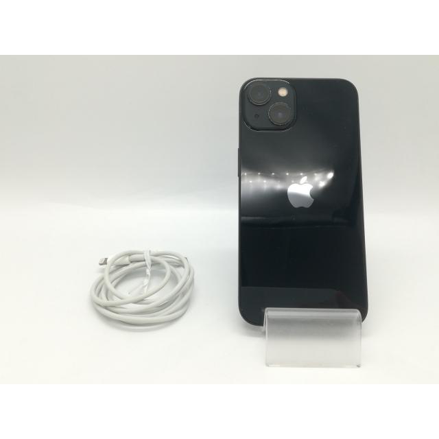 【中古】Apple au 【SIMフリー】 iPhone 13 128GB ミッドナイト MLNC3J/A【福岡天神】保証期間１ヶ月【ランクC】の画像