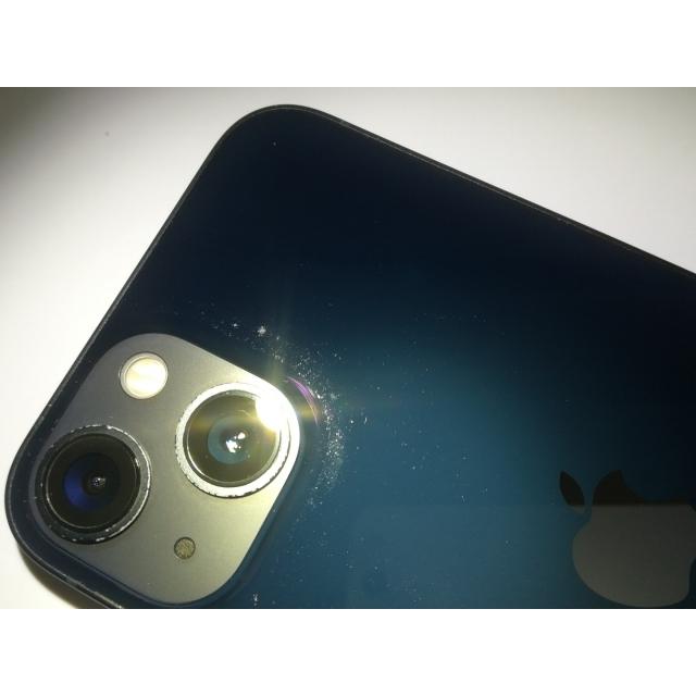 【中古】Apple au 【SIMフリー】 iPhone 13 128GB ミッドナイト MLNC3J/A【福岡天神】保証期間１ヶ月【ランクC】の画像