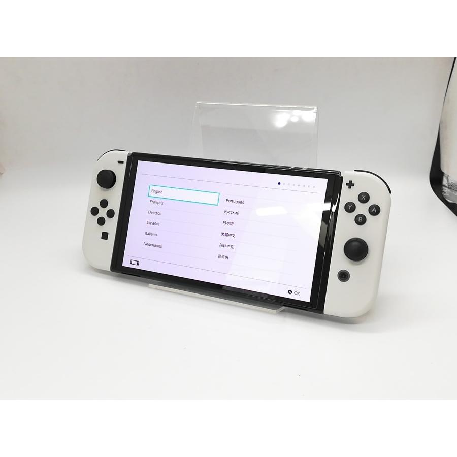 中古】Nintendo Switch 本体 (有機ELモデル) HEG-S-KAAAA ホワイト