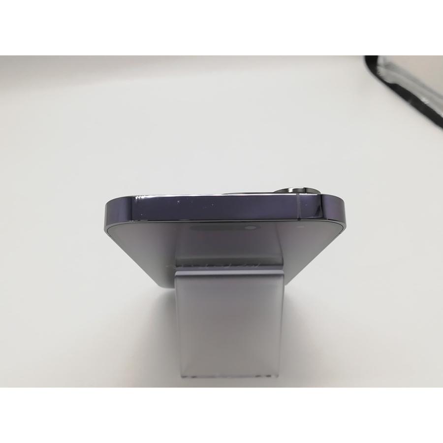 【中古】Apple SoftBank 【SIMフリー】 iPhone 14 Pro 128GB ディープパープル MQ0F3J/A【福岡天神】保証期間１ヶ月【ランクC】の画像
