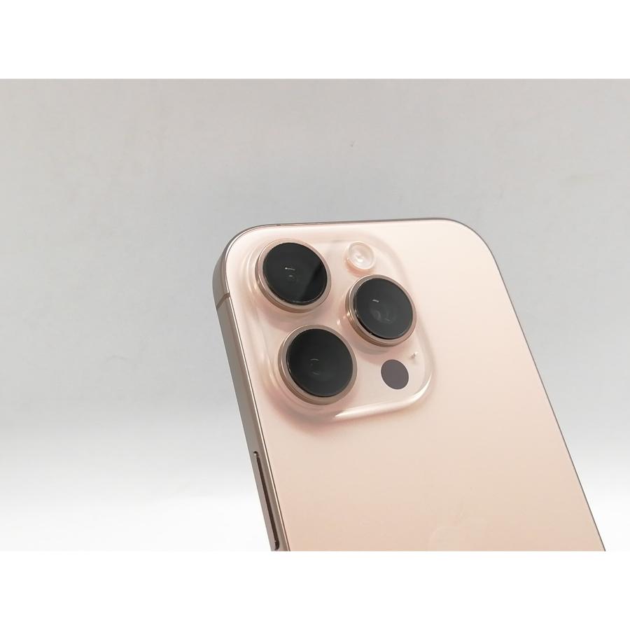 【中古】Apple docomo 【SIMフリー】 iPhone 16 Pro 256GB デザートチタニウム MYN23J/A【福岡天神】保証期間１ヶ月【ランクC】の画像