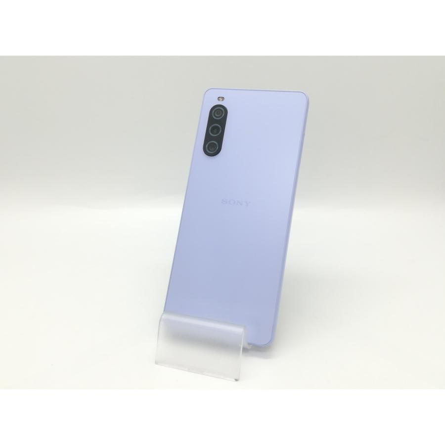 中古】SONY SoftBank 【SIMフリー】 Xperia 10 V ラベンダー 6GB 128GB