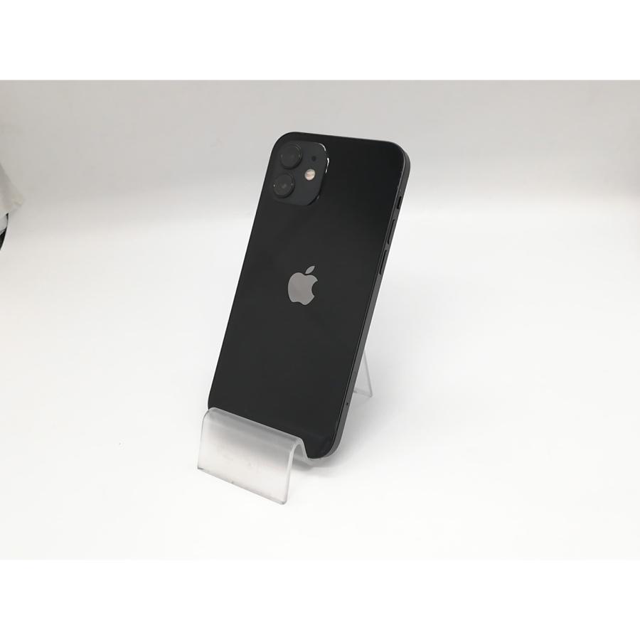 【中古】Apple docomo 【SIMロック解除済み】 iPhone 12 64GB ブラック MGHN3J/A【福岡天神】保証期間１ヶ月【ランクA】