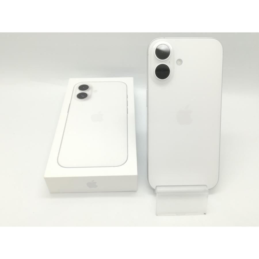 中古】Apple 国内版 【SIMフリー】 iPhone 16 128GB ホワイト MYDR3J/A