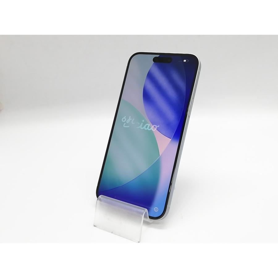 中古】Apple 国内版 【SIMフリー】 iPhone 15 Plus 256GB ブルー 