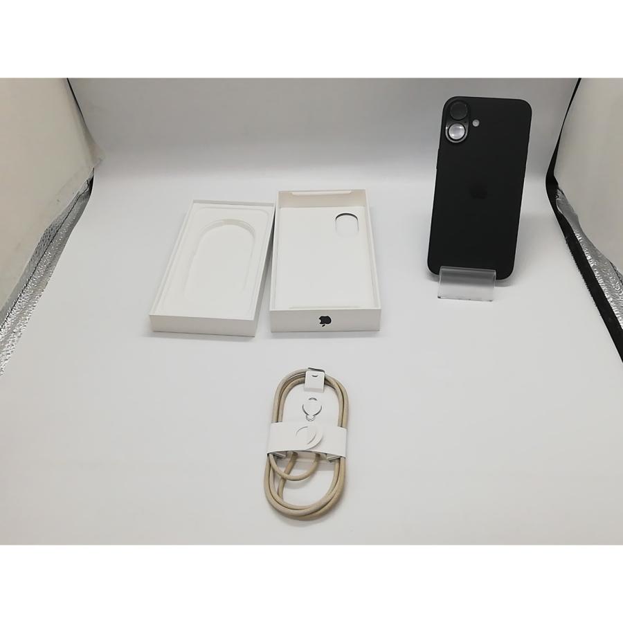 【中古】Apple 国内版 【SIMフリー】 iPhone 16 Plus 256GB ブラック MXVG3J/A【福岡天神】保証期間１ヶ月【ランクB】の画像