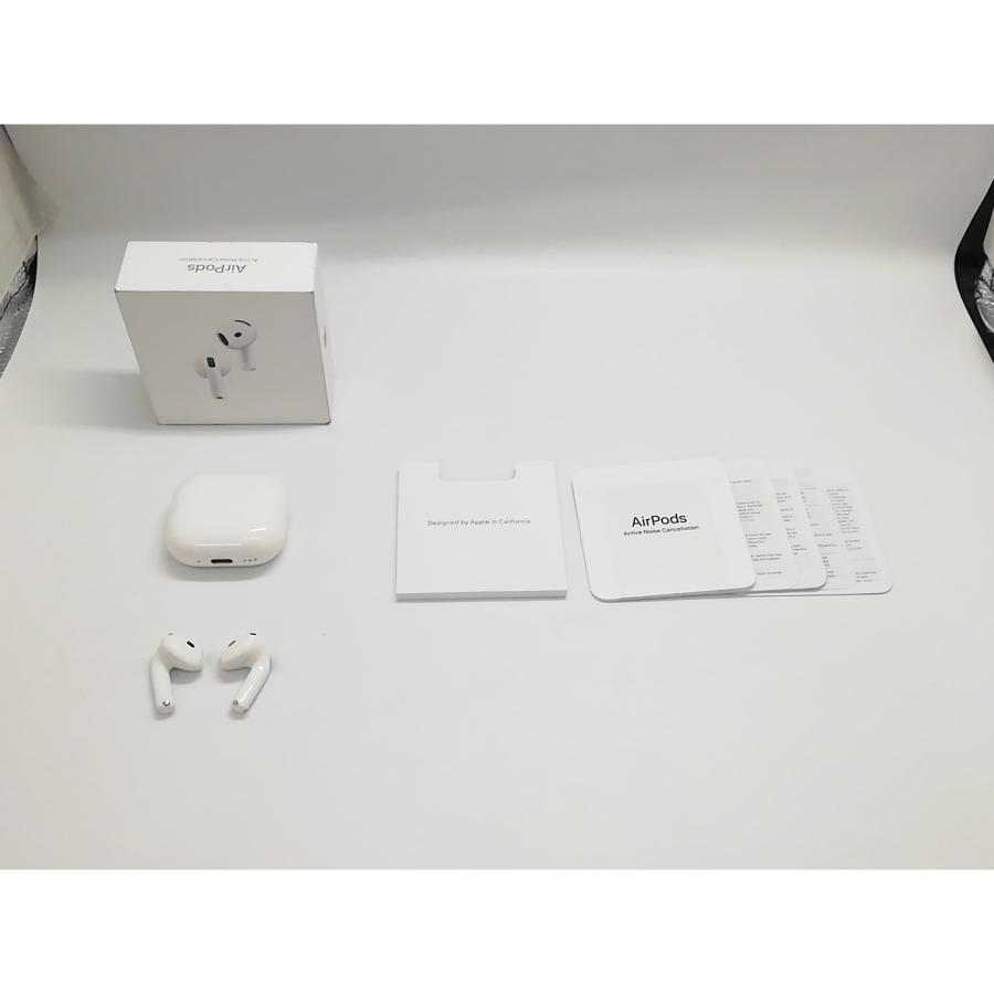 中古】Apple AirPods 4 アクティブノイズキャンセリング搭載モデル