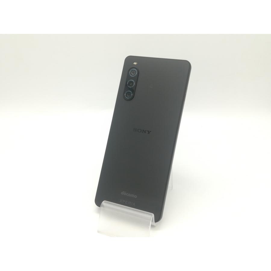 中古】SONY docomo 【SIMフリー】 Xperia 10 V ブラック 6GB 128GB SO