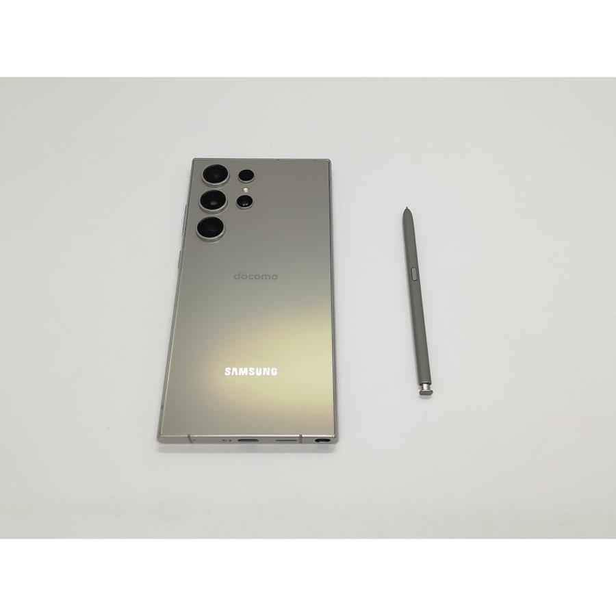 中古】SAMSUNG docomo 【SIMフリー】 Galaxy S24 Ultra チタニウム