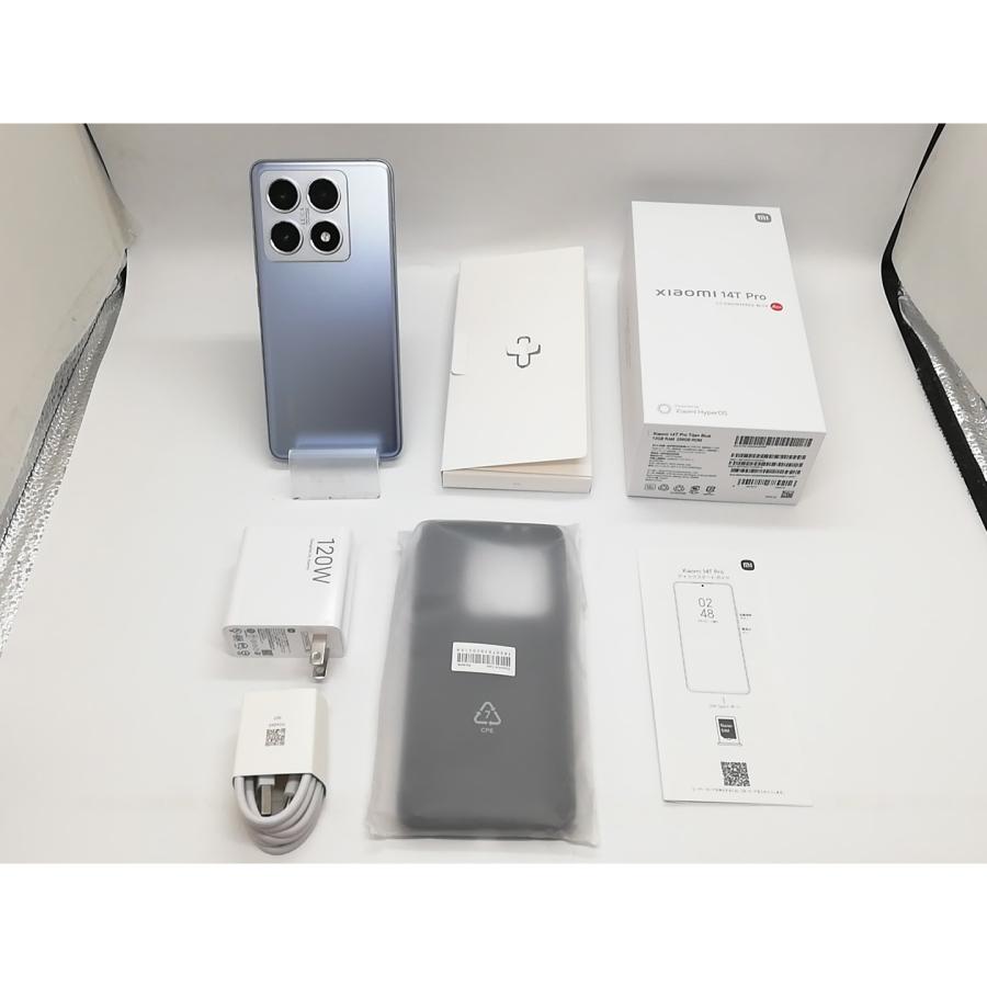 中古】Xiaomi 国内版 【SIMフリー】 Xiaomi 14T Pro 12GB 256GB チタン