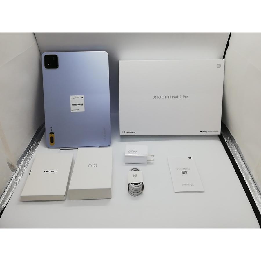 中古】Xiaomi 国内版 【Wi-Fi】 Xiaomi Pad 7 Pro ブルー 【Snapdragon