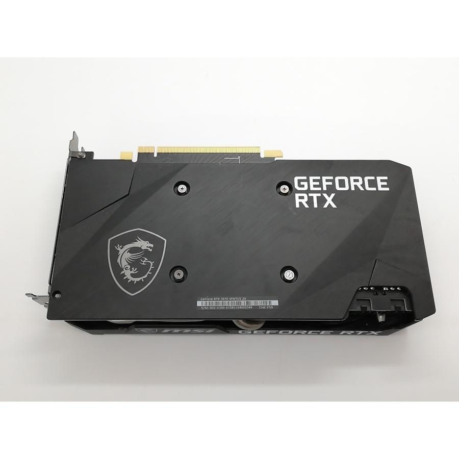 中古】MSI GeForce RTX 3070 VENTUS 2X OC RTX3070/8GB(GDDR6)/PCI-E