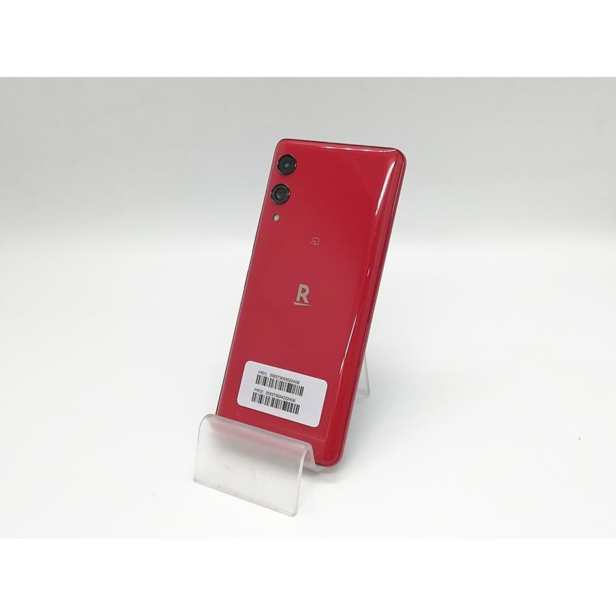 中古】Wiko 楽天モバイル 【SIMフリー】 Rakuten Hand 5G クリムゾン