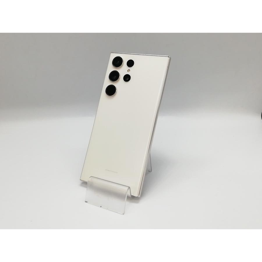 中古】SAMSUNG 国内版 【SIMフリー】 Galaxy S23 Ultra クリーム 12GB