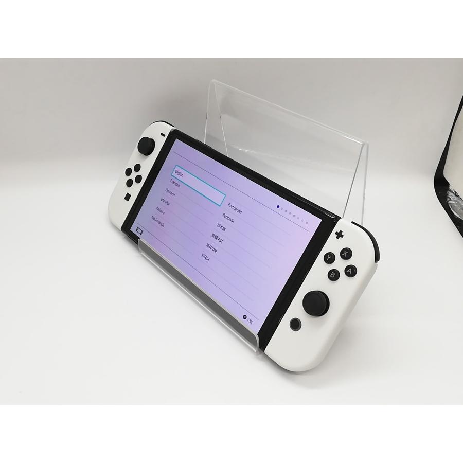 中古】Nintendo Switch 本体 (有機ELモデル) HEG-S-KAAAA ホワイト