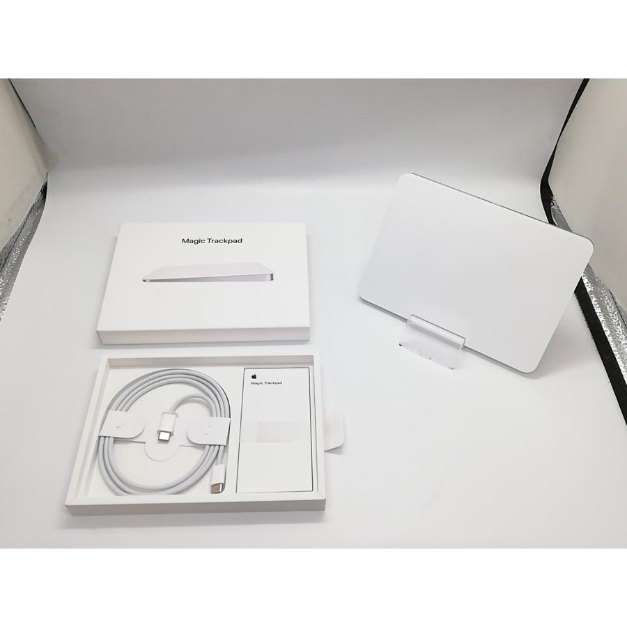 中古】Apple Magic Trackpad(2024/USB-C) ホワイト MXK93ZA/A【福岡