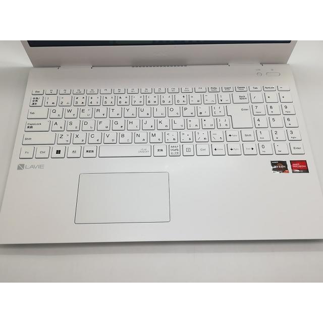 中古】NEC LAVIE N15 PC-N156CEAW【R7-5700U 8G 256G(SSD) DVDマルチ