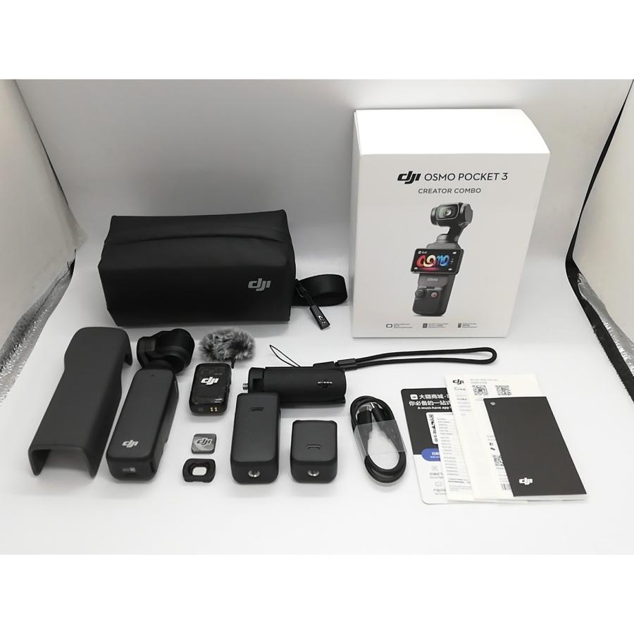 犬*様 Osmo Pocket 3 クリエイターコンボセット　箱付き 中古】DJI Osmo Pocket 3 クリエイターコンボ【福岡天神】保証期間1