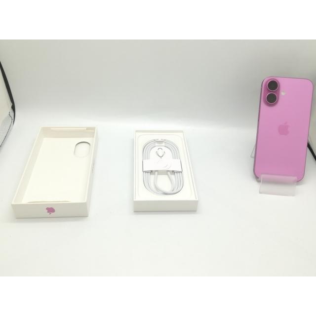 中古】Apple 国内版 【SIMフリー】 iPhone 16 128GB ピンク MYDT3J/A