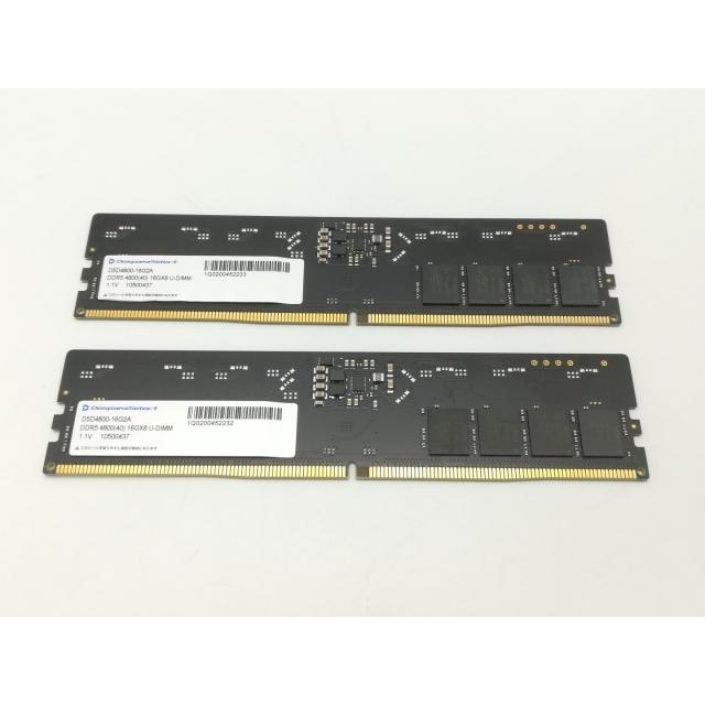 中古】DDR5 16GB 2枚組（合計32GB） DDR5-4800(PC5-38400