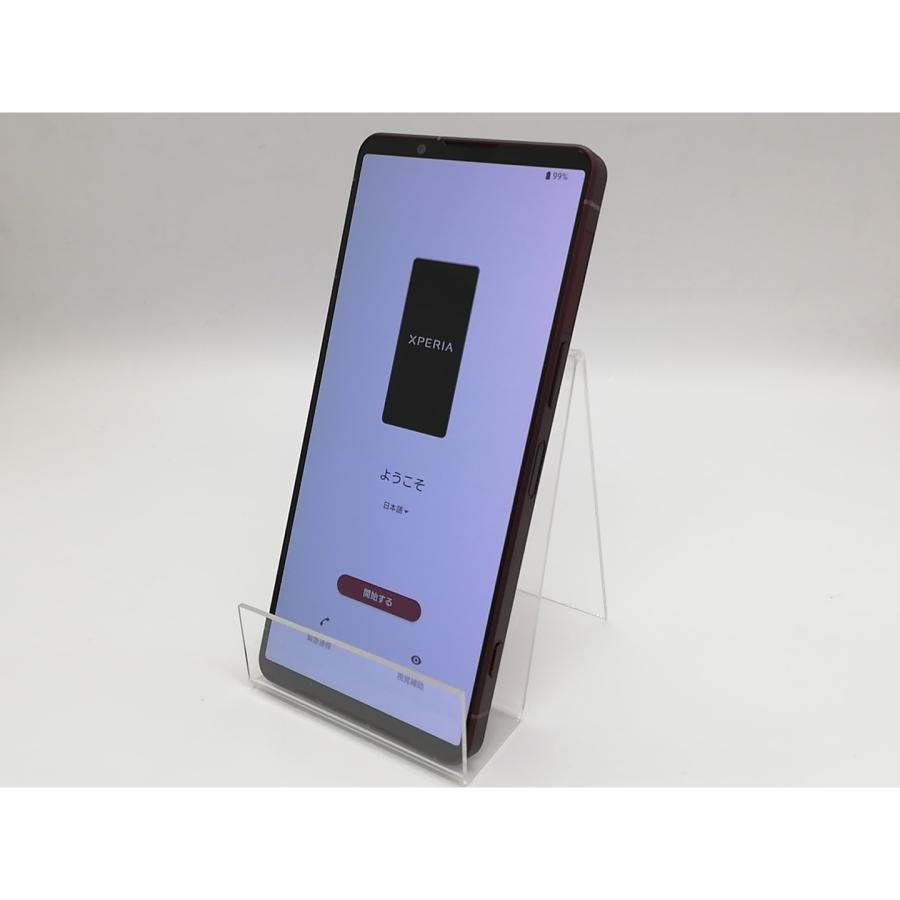 中古】SONY 国内版 【SIMフリー】 Xperia 1 VIII ガーネットレッド