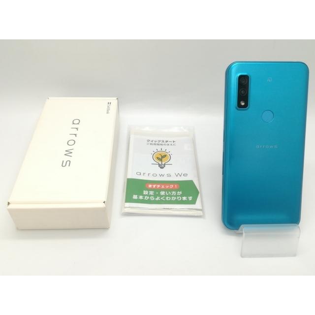 中古】Fujitsu SoftBank 【SIMフリー】 arrows We ターコイズ 4GB 64GB