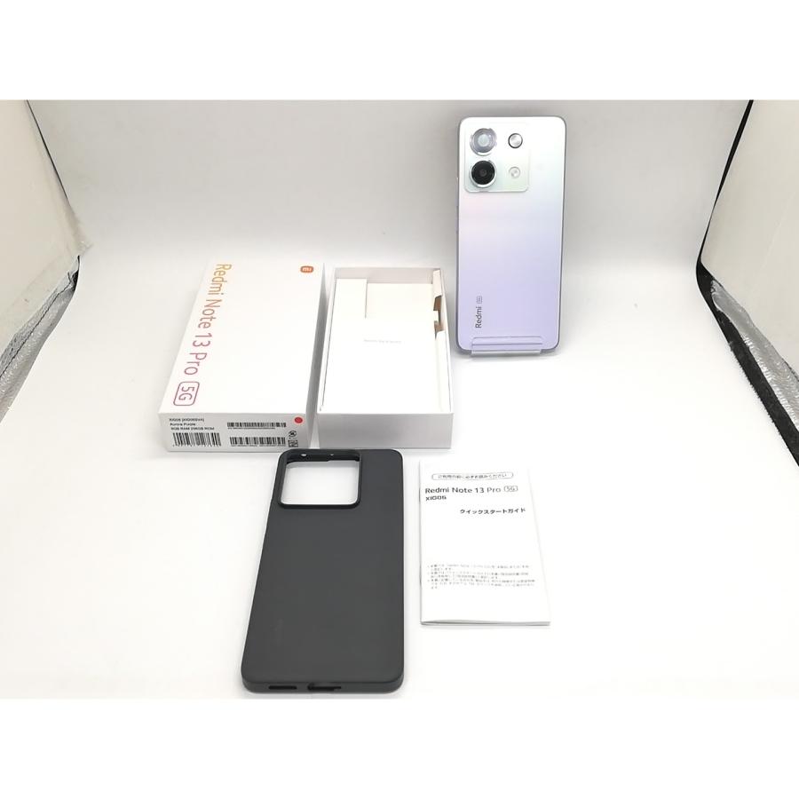 中古】Xiaomi au 【SIMフリー】 Redmi Note 13 Pro 5G オーロラ