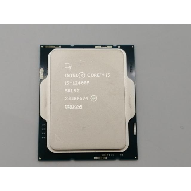 中古】Intel Core i5-12400F(2.5GHz) Box LGA1700/6C(P:6C/E:0C)/12T
