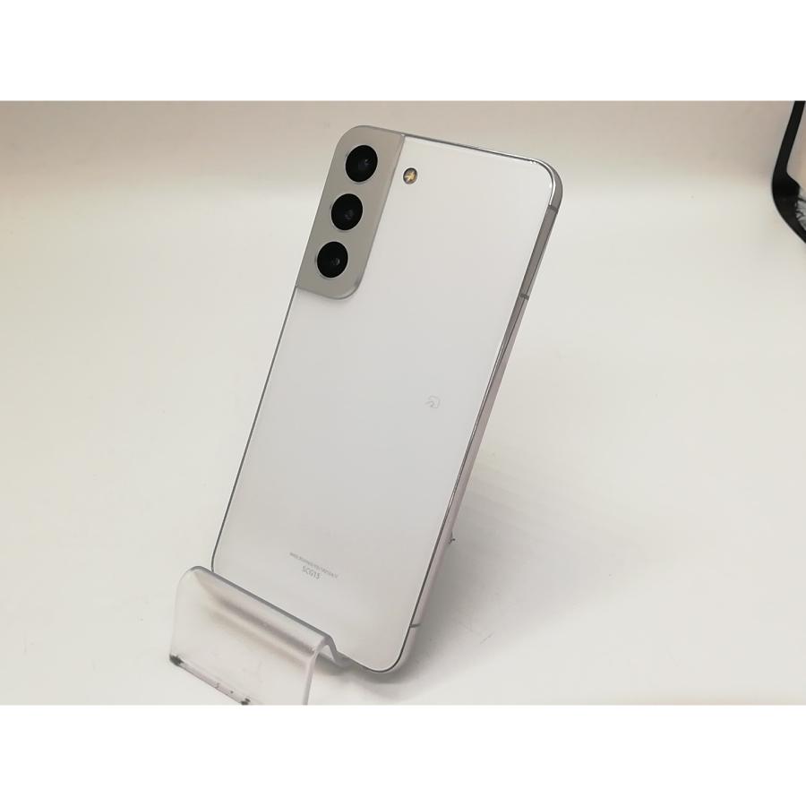 中古】SAMSUNG au 【SIMフリー】 Galaxy S22 ファントムホワイト 8GB