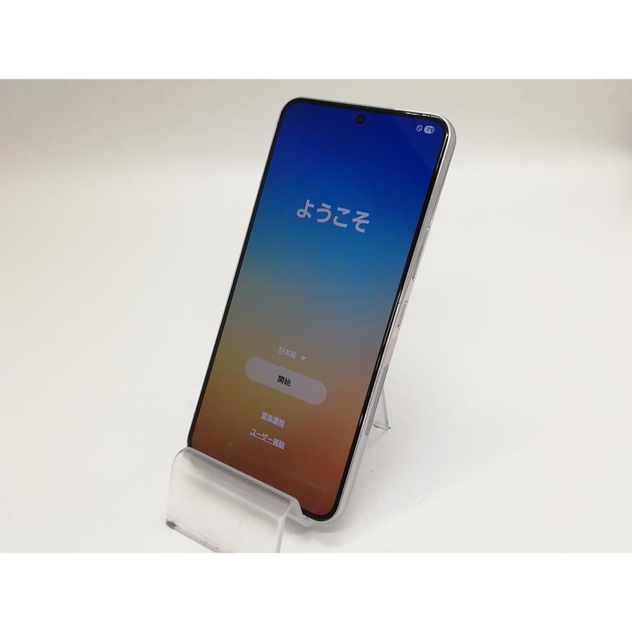 中古】SAMSUNG au 【SIMフリー】 Galaxy S22 ファントムホワイト 8GB