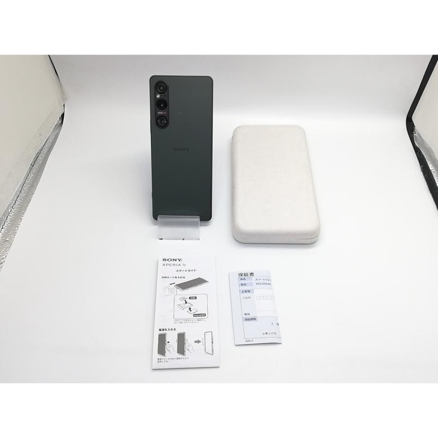 中古】SONY 国内版 【SIMフリー】 Xperia 1 V カーキグリーン 16GB