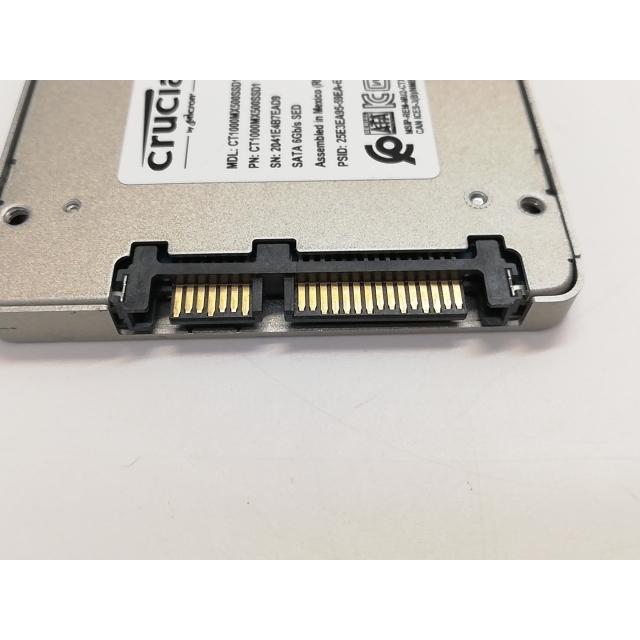 中古】Crucial CT1000MX500SSD1 1TB/SSD/6GbpsSATA/2018年1月/3D TLC