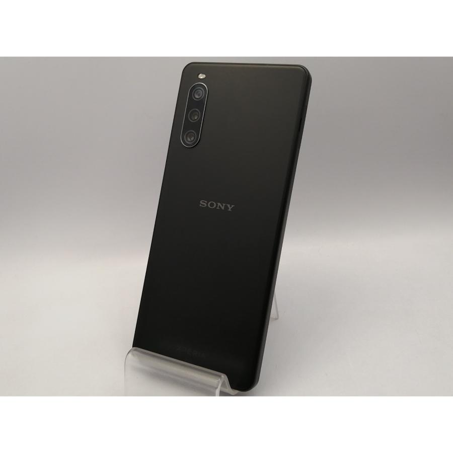 中古】SONY au 【SIMフリー】 Xperia 10 IV ブラック 6GB 128GB SOG07