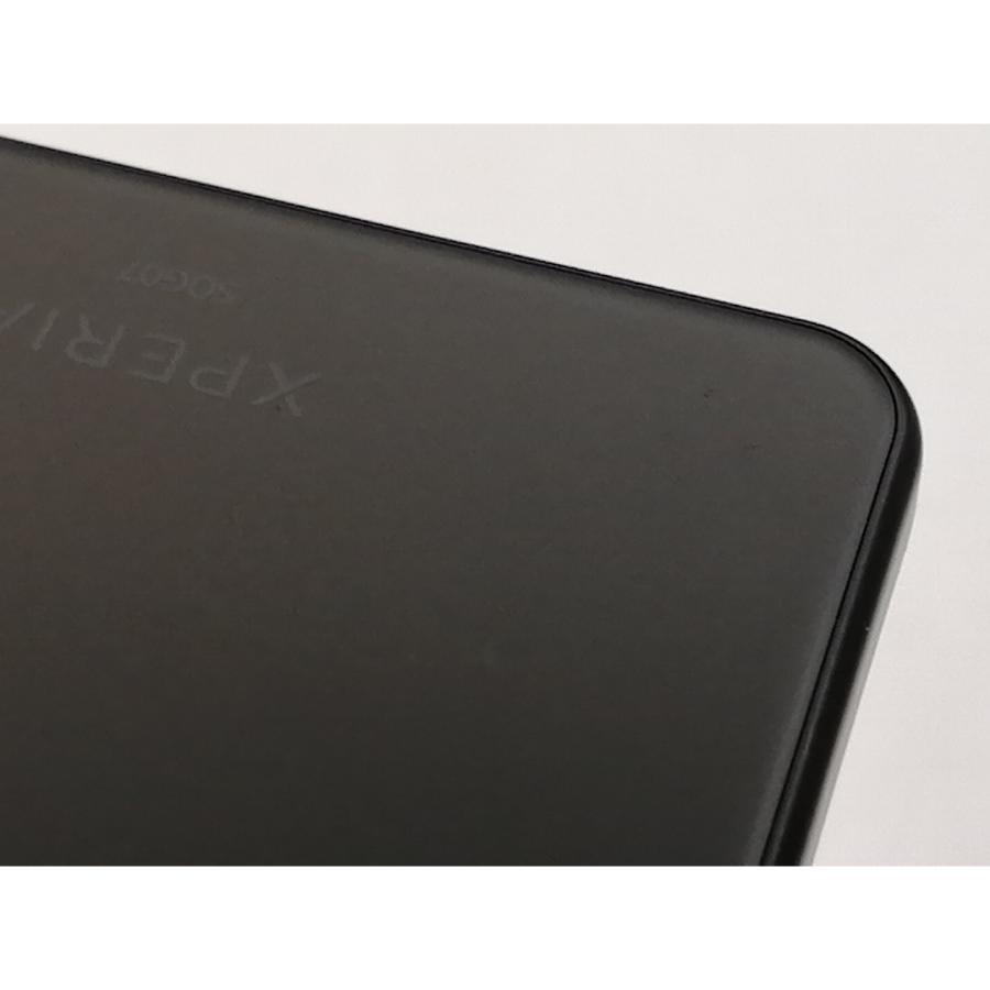 中古】SONY au 【SIMフリー】 Xperia 10 IV ブラック 6GB 128GB SOG07