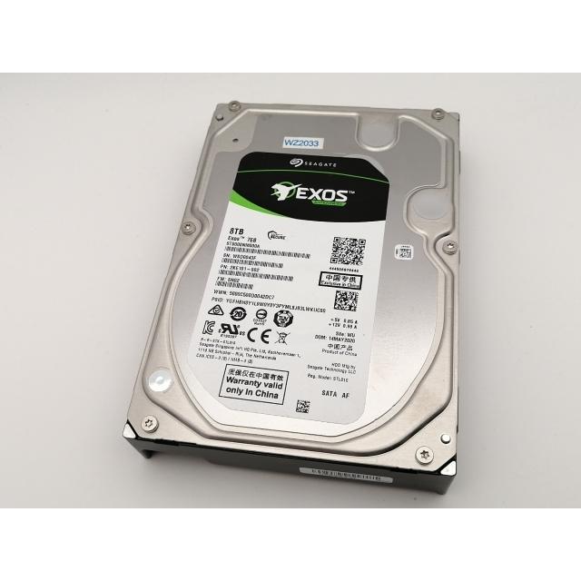 中古】Seagate ST8000NM000A 8TB/7200rpm/256MB/6Gbps【神保町】保証 