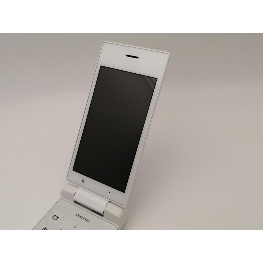 中古】KYOCERA SoftBank DIGNOケータイ 501KC ホワイト【神保町】保証