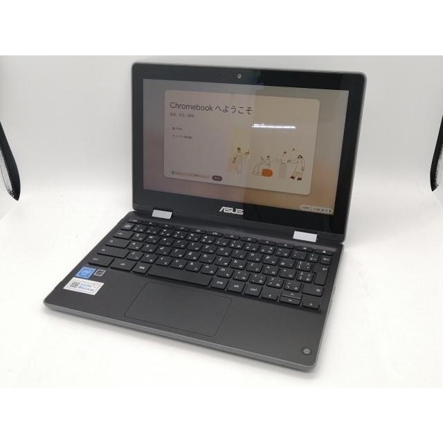 中古品 ASUS Chromebook Flip C214MA-GA0028 中古】Chromebook Flip C214MA C214MA-GA0028 ダークグレー【Celeron