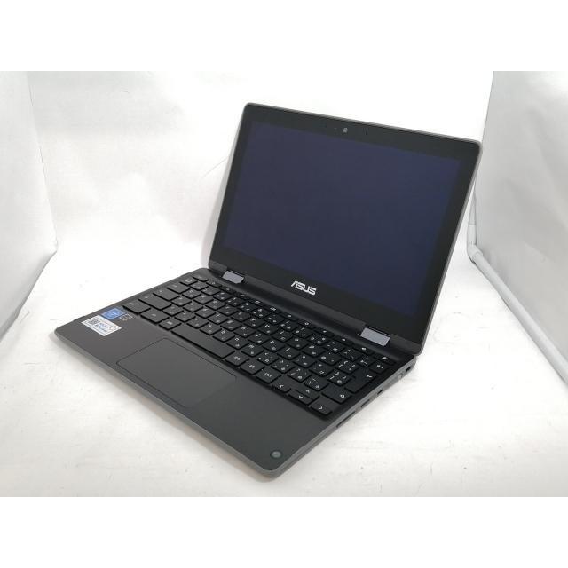 SUS Chromebook Flip C214MA 　中古 中古】Chromebook Flip C214MA C214MA-GA0028 ダークグレー【Celeron