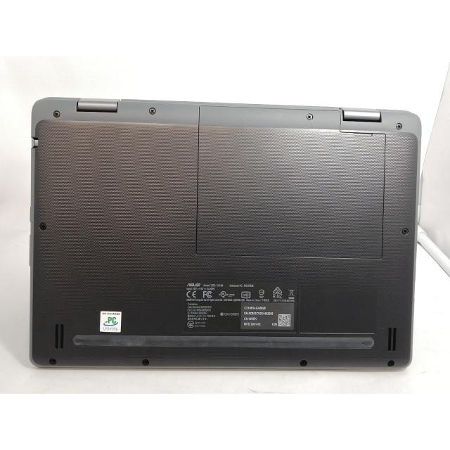 中古】Chromebook Flip C214MA C214MA-GA0028 ダークグレー【Celeron