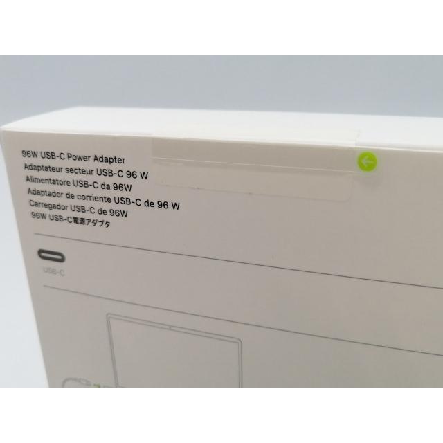 未使用】Apple USB-C 電源アダプタ 96W（A2166） MX0J2AM/A【EC