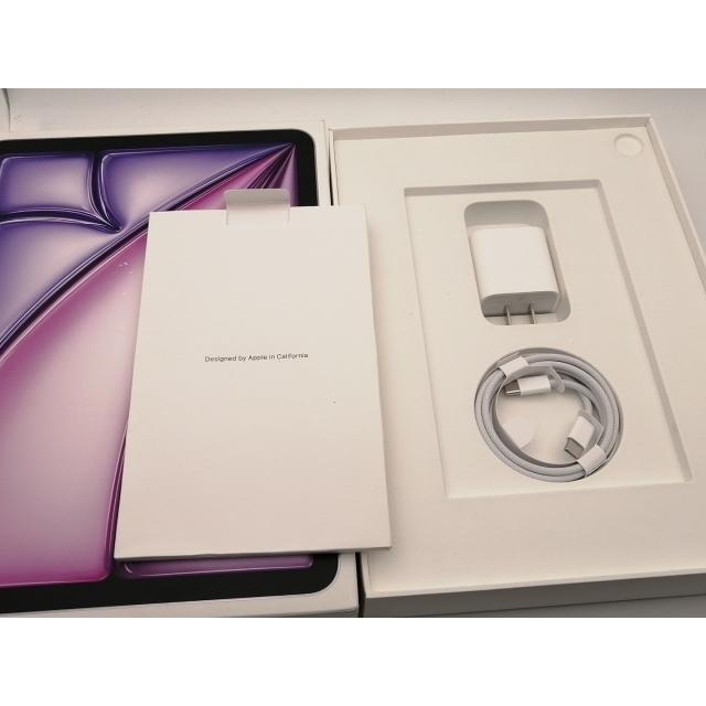 (未開封)iPad Air (M3) 2025パープルApple care2年付 13インチiPad Air（M3）Wi-Fi 256GB - パープル [整備済製品] - Apple